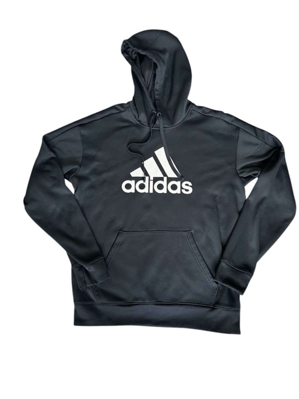 Adidas Black and White Classic Hoodie Adult size Medium